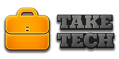 logo take tech smooth