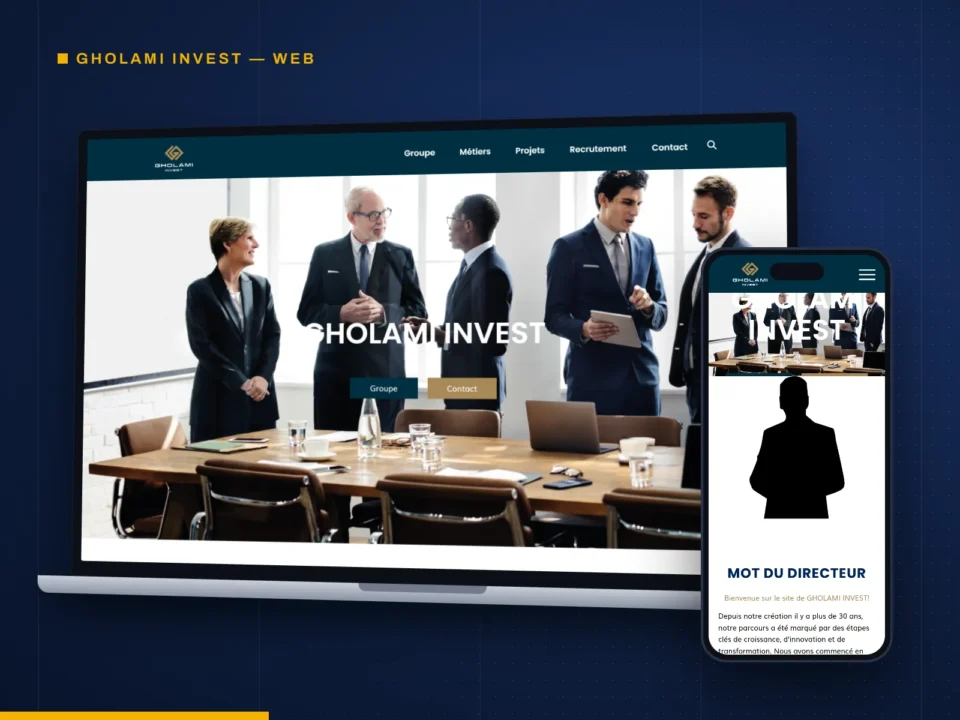GHOLAMI INVEST & Filiales